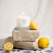 Slow North Rosemary + Lemon - Signature Candle Frosted Candles
