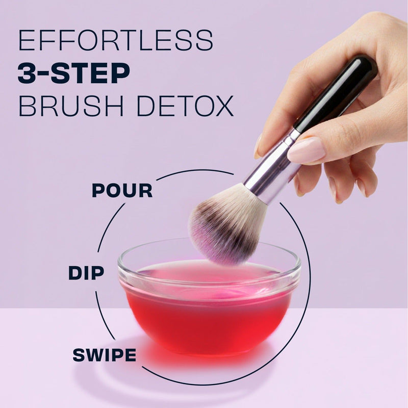 Brush Clean Pro Original Rose Makeup Brush Cleaner Lavender 8 oz,16 oz
