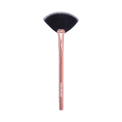 Prolux Cosmetics Rose Gold Fan Brush brush