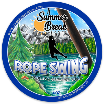 Summer Break Soaps Rope Swing Shaving Soap 4 oz
