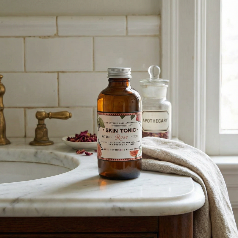 The Lovely Rose Apothecary Rose Skin Tonic