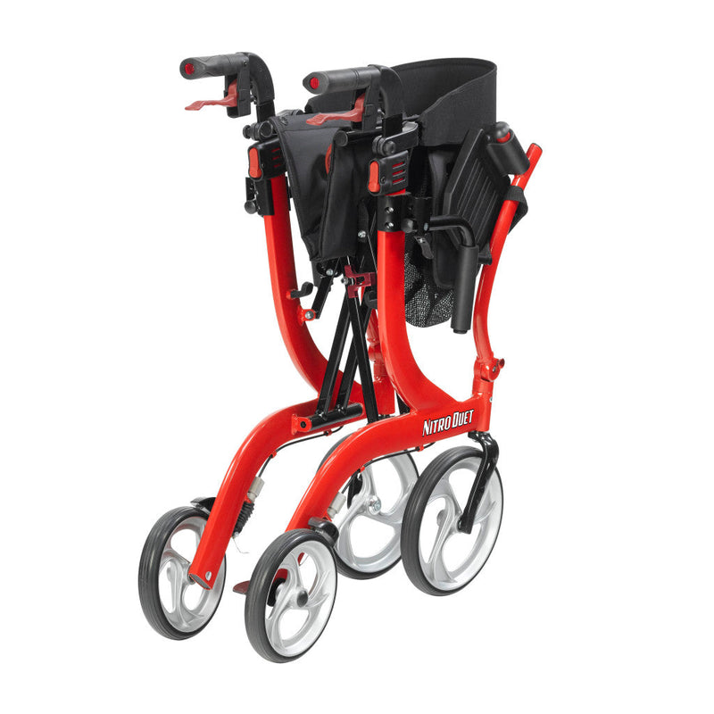 RIO Medical Supplies Nitro Duet Rollator and Transport Chair