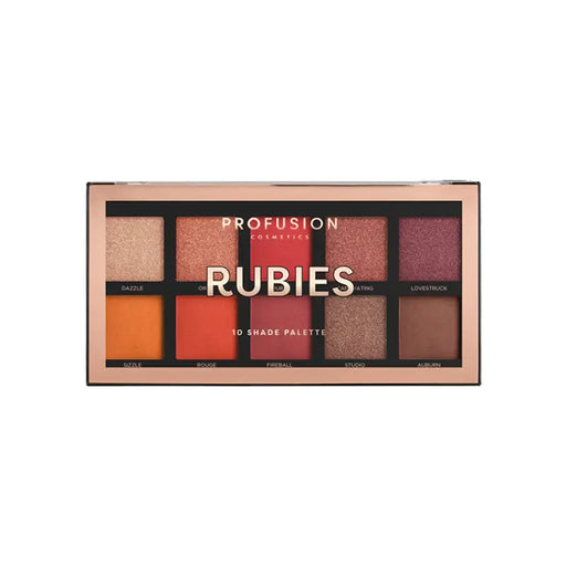 Profusion Cosmetics - Rubies 10 shade palette - 1oz