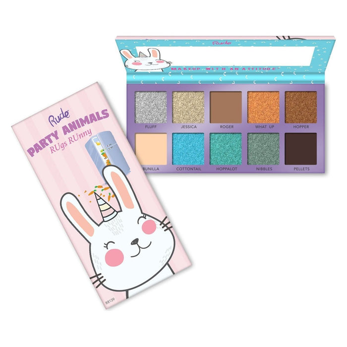 Rude Cosmetics - Rude Cosmetics - Party Animals 10 Eyeshadow Palette