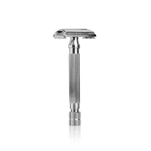 Antica Barberia Mondial US Double Edge Butterfly Safety Razor with Closed Comb Razors & Razor Blades