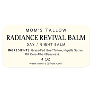 Mom’s Tallow Radiance Revival Balm (4 oz) *NEW*