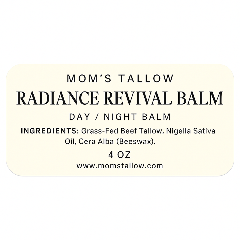 Mom’s Tallow Radiance Revival Balm (4 oz) *NEW*