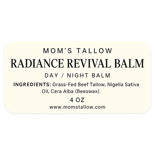 Mom’s Tallow Radiance Revival Balm (4 oz) *NEW*
