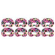 Peelz Rainbow Leopard Medtronic Guardian Connect Patch Tape - Pump Peelz Patch Medical Tape