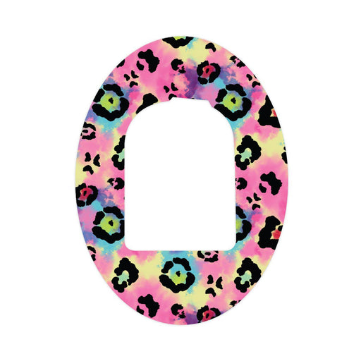 Peelz Rainbow Leopard Pod Patch Tape - Pump Peelz Patch Medical Tape