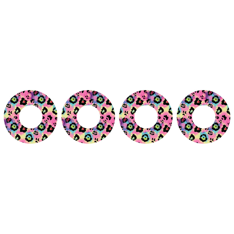 Peelz Rainbow Leopard for Patch  Freestyle Libre and Universal Infusion Set Tape Patch Medical Tape