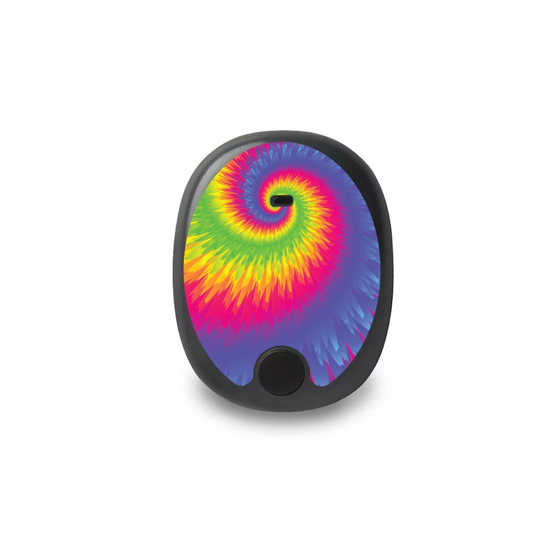 Peelz Rainbow Tie Dye Eversense Smart Transmitter Peelz/Stickers