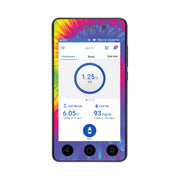 Peelz Rainbow Tie Dye Sticker for Omnipod DASH® PDM – Pump Peelz Peelz/Stickers