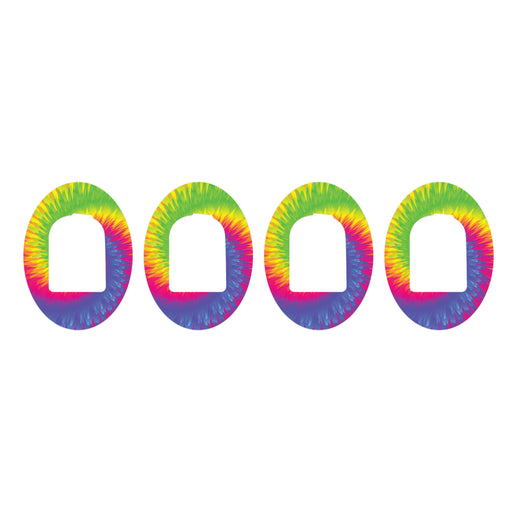 Peelz Rainbow Tie Dye Pod Patch Tape - Pump Peelz Patch Medical Tape