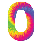 Peelz Rainbow Tie Dye Dexcom G6 Patch Tape - Pump Peelz Patch Medical Tape
