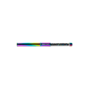 UberChic Beauty Rainbow Oval Gel Clean Up Brush Brush