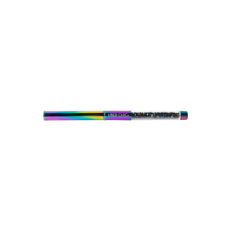 UberChic Beauty Rainbow Angled Clean Up Brush Brush