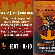 Elijah's Xtreme Ranchers Revenge (Ghost Pepper) Hot Sauce