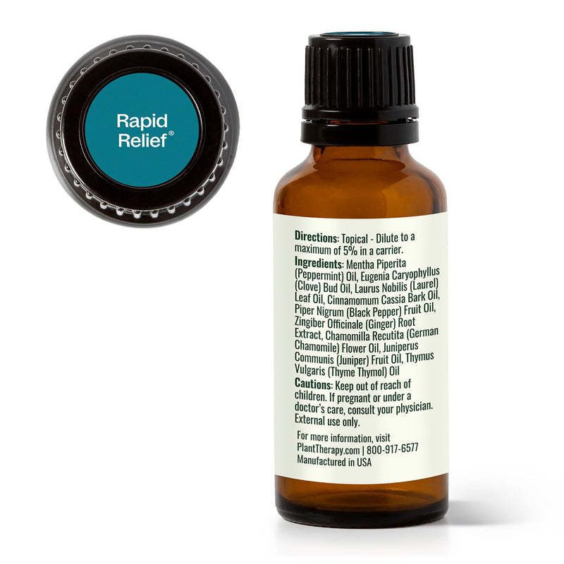Plant Therapy Rapid Relief Essential Oil Blend Essential Oil