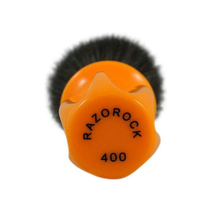 RazoRock 400 Synthetic Shaving Brush with Noir Plissoft