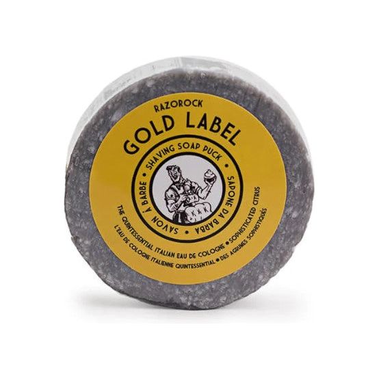 RazoRock Gold Label Shaving Soap Puck 100g