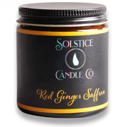 SageWork Organics Red Ginger Saffron Candle Scented Candles