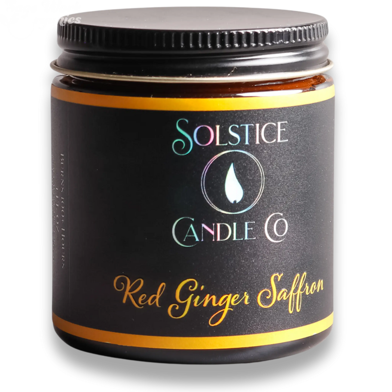 SageWork Organics Red Ginger Saffron Candle Scented Candles
