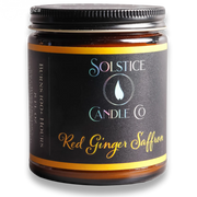 SageWork Organics Red Ginger Saffron Candle Scented Candles
