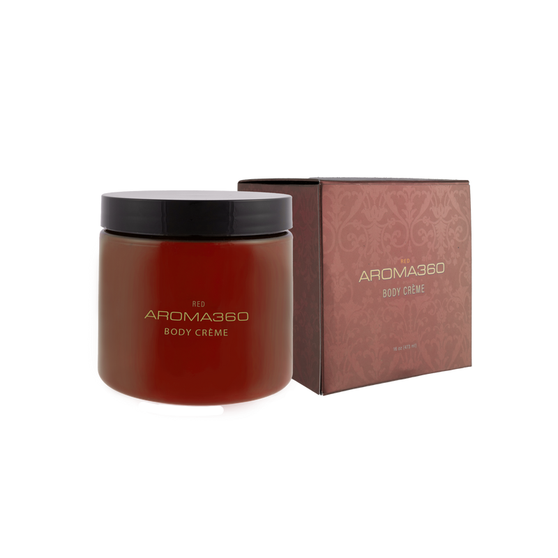 Aroma360 Red Body Crème Body Creme Rosy Brown 16oz