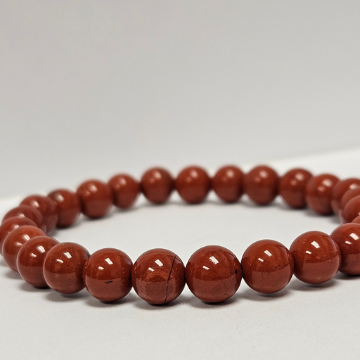 ZAQ Skin & Body - Red Jasper Bracelet - Enhances Focus