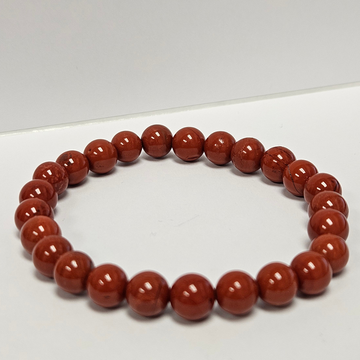 ZAQ Skin & Body - Red Jasper Bracelet - Enhances Focus