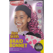 Mill's Beauty Supply Red By Kiss Satin Braid Bonnet Hair Accessories
