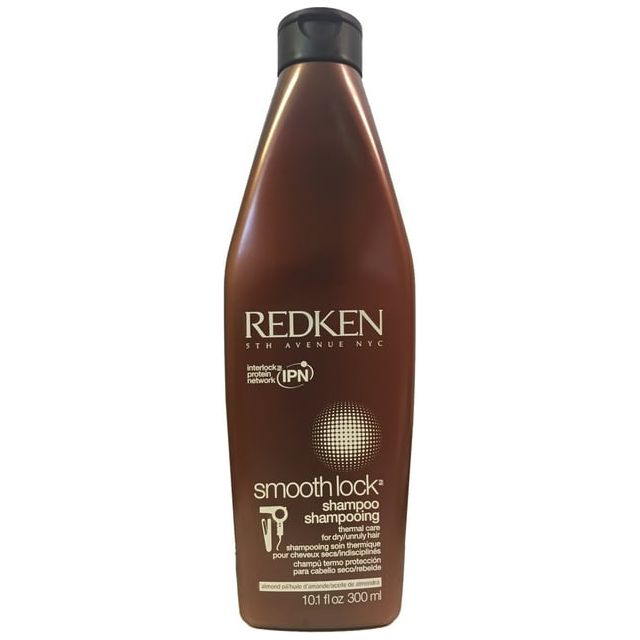 Redken Smooth Lock Shampoo Thermal Care - 10.1 fl  oz