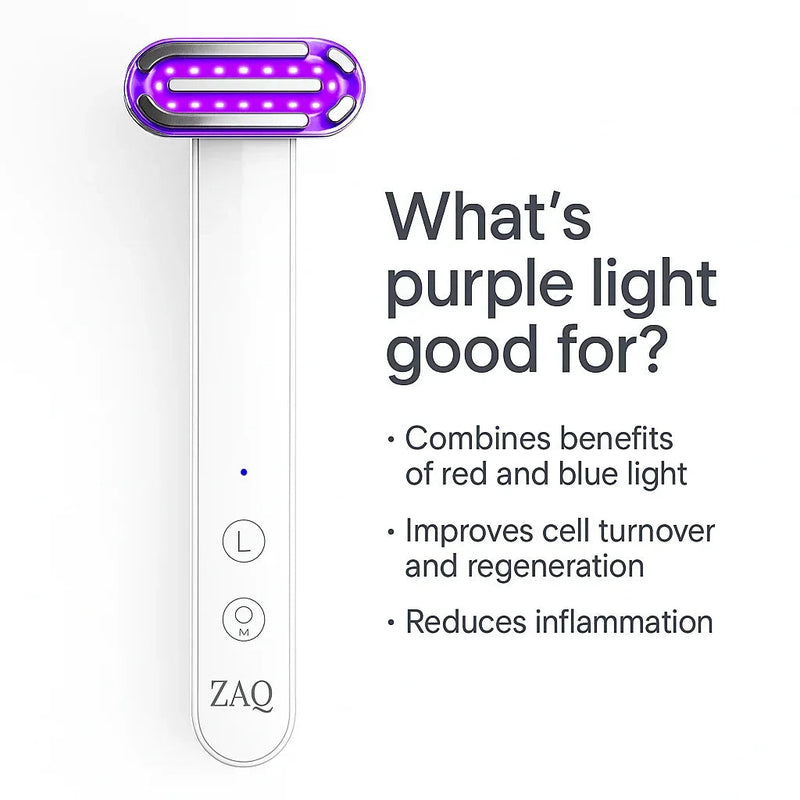 ZAQ Skin & Body ZAQ Zayn 2.0 — 6-in-1 LED & Microcurrent Facial Wand