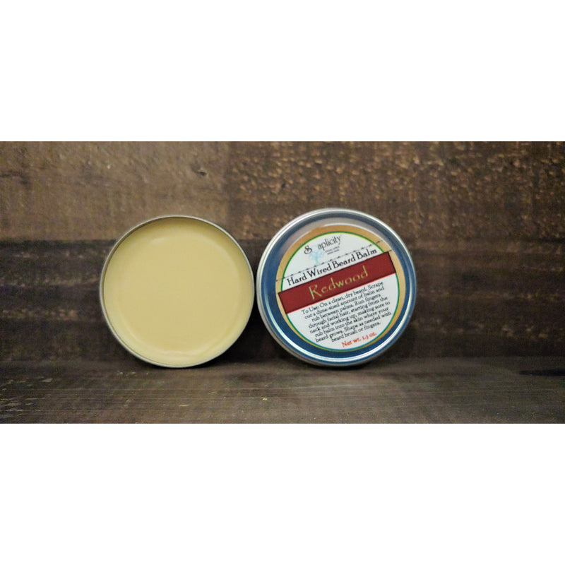 Soaplicity Redwood Hard Wired Beard Balm Beard Balm