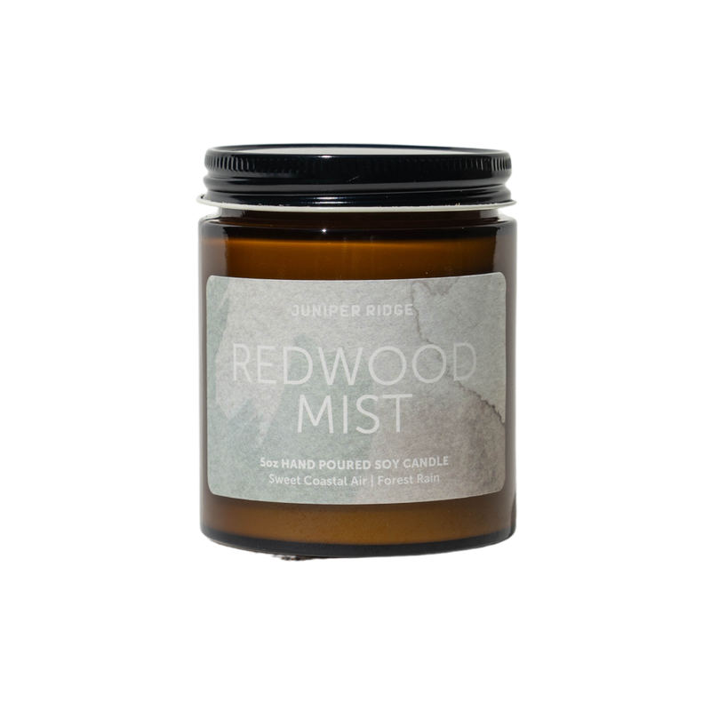 Juniper Ridge Redwood Mist Essential Oil Candle Candles