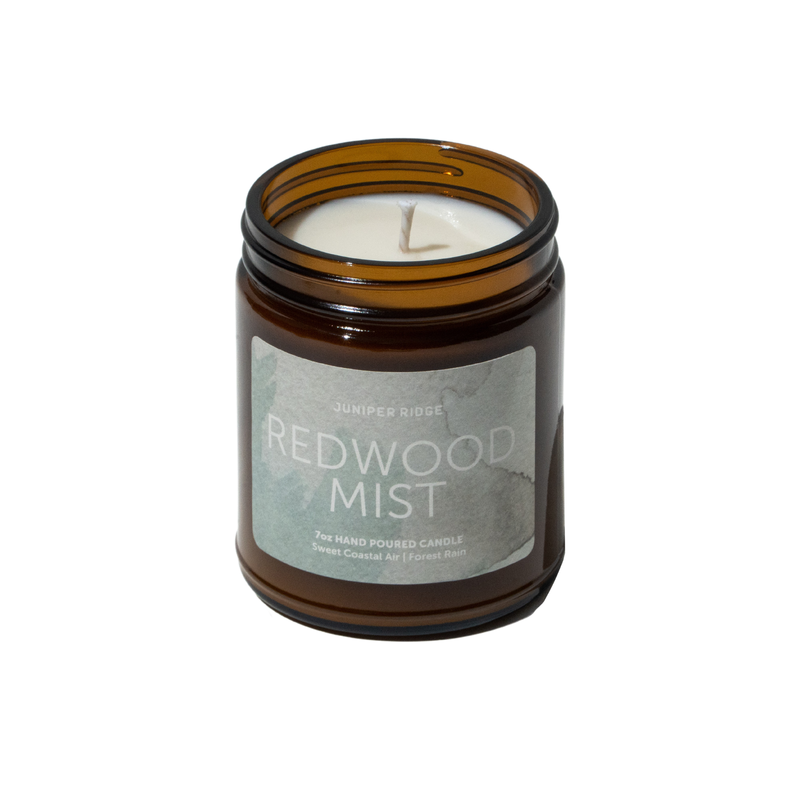 Juniper Ridge Redwood Mist Essential Oil Candle Candles