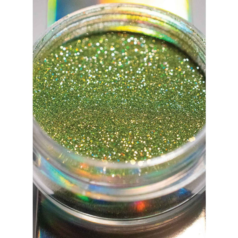 UberChic Beauty Reflective Holo Glitter: Feeling Lime Powder