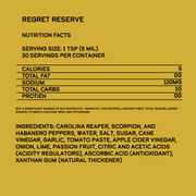 Elijah's Xtreme Regret Reserve Hot Sauce Hot Sauce