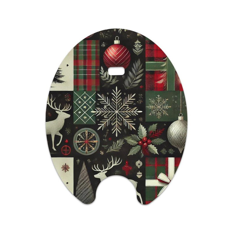 Peelz Reindeer Paper Sticker for Eversense Smart Transmitter Peelz/Stickers