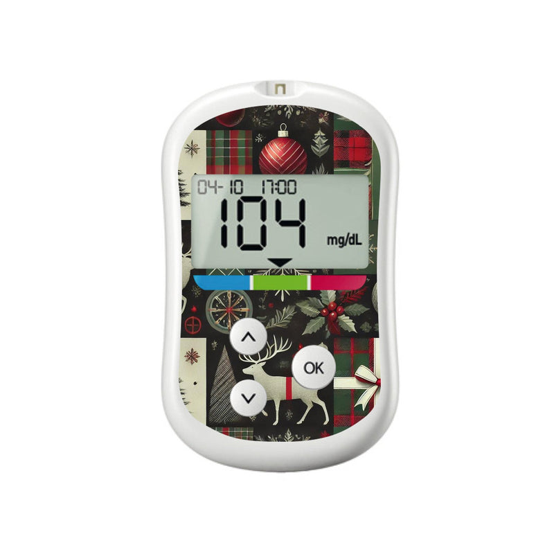 Peelz Reindeer Paper Sticker for OneTouch Verio Flex Glucometer Peelz/Stickers