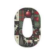 Peelz Reindeer Paper Dexcom G6 Patch Tape - Pump Peelz Patch Medical Tape