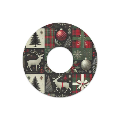 Peelz Reindeer Paper FreeStyle Libre 3 Plus & Lingo  Patch Tape - Pump Peelz Patch Medical Tape