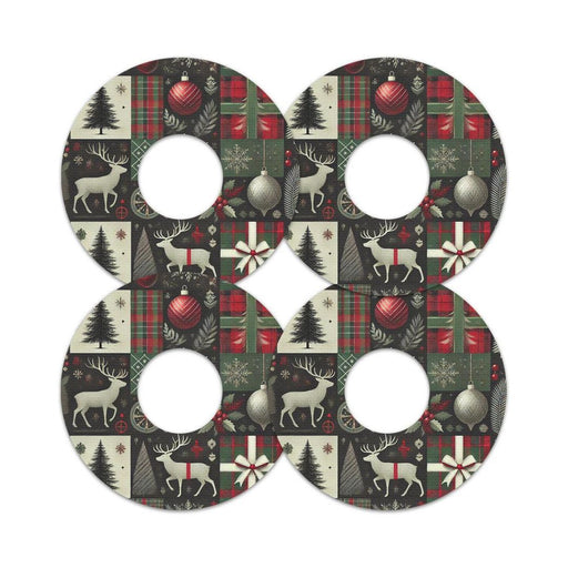 Peelz Reindeer Paper FreeStyle Libre 3 Plus & Lingo  Patch Tape - Pump Peelz Patch Medical Tape