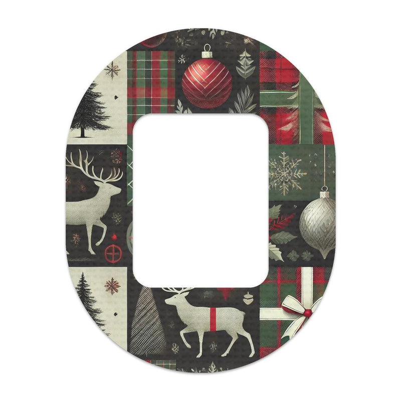 Peelz Reindeer Paper Tandem Mobi Patch Tape - Pump Peelz Patch Medical Tape