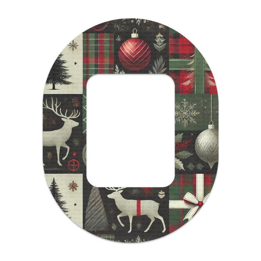 Peelz Reindeer Paper Tandem Mobi Patch Tape - Pump Peelz Patch Medical Tape