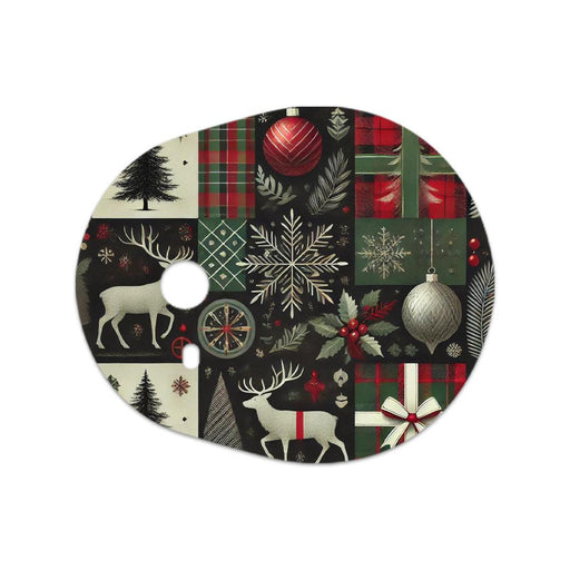 Peelz Reindeer Paper Sticker for the DEXCOM G7 and Stelo Transmitter Peelz/Stickers