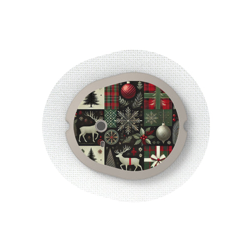 Peelz Reindeer Paper Sticker for the DEXCOM G7 and Stelo Transmitter Peelz/Stickers