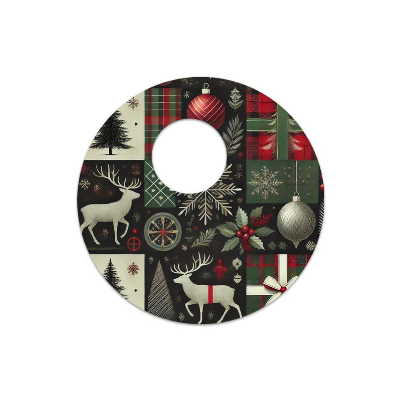 Peelz Reindeer Paper Sticker for the FreeStyle Libre 3 Plus & Lingo  Sensor Peelz/Stickers