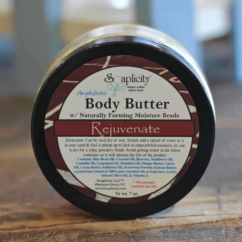 Soaplicity Rejuvenate Body Butter with Arnica Oil Body Butter